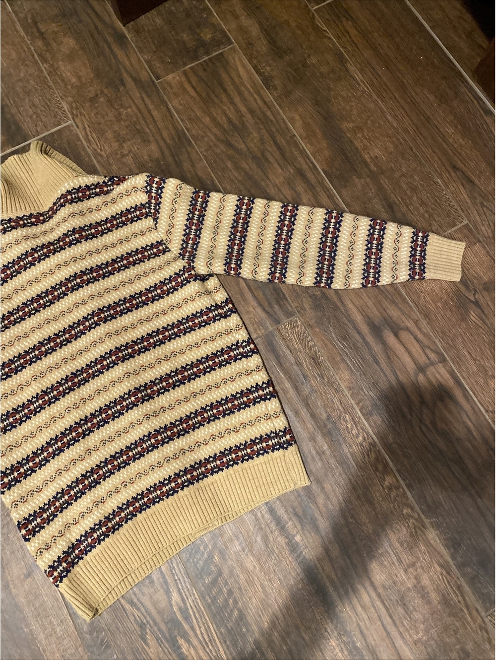 Lord Jeff Cardigan Sweater Men's XL Nordic Cardigan Vintage - Picture 6 of 9